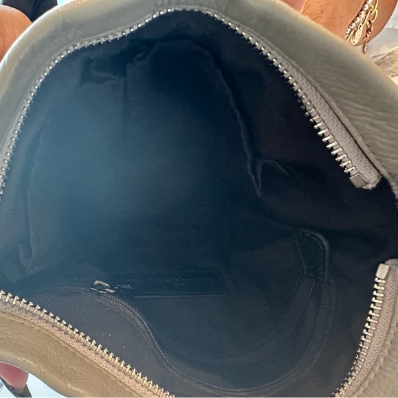 Rebecca Minkoff Grey Leather Crossbody Bag - Picture 7 of 9